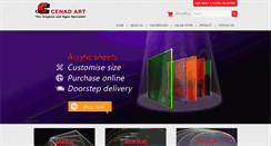 Desktop Screenshot of cenadart.com.my